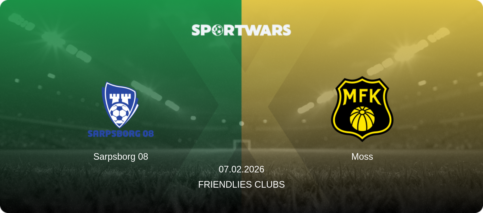 Sarpsborg 08 — Moss, 07.02.2026 — Friendlies Clubs (match preview)