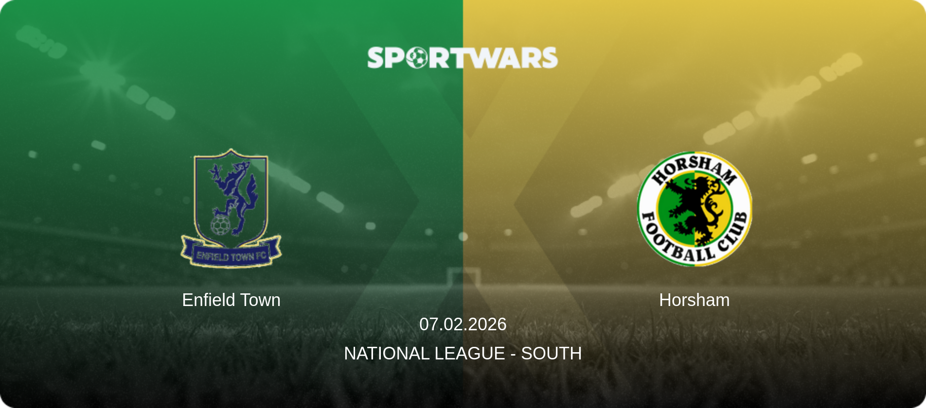 Enfield Town — Horsham, 07.02.2026 — National League - South (match preview)