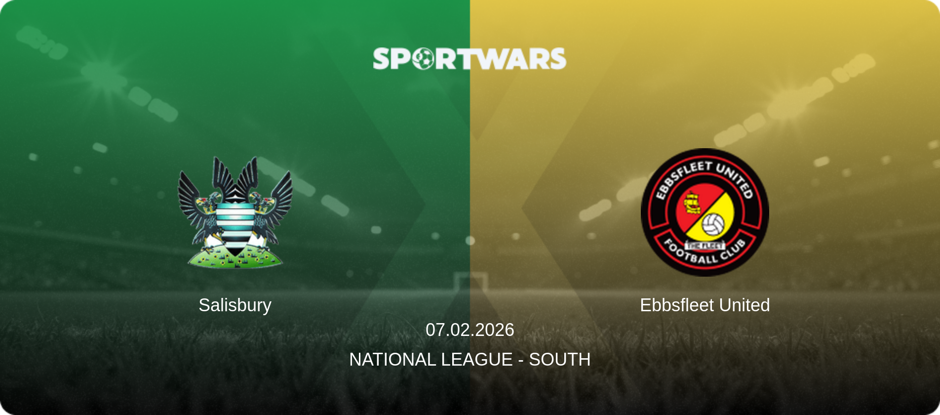 Salisbury — Ebbsfleet United, 07.02.2026 — National League - South (match preview)