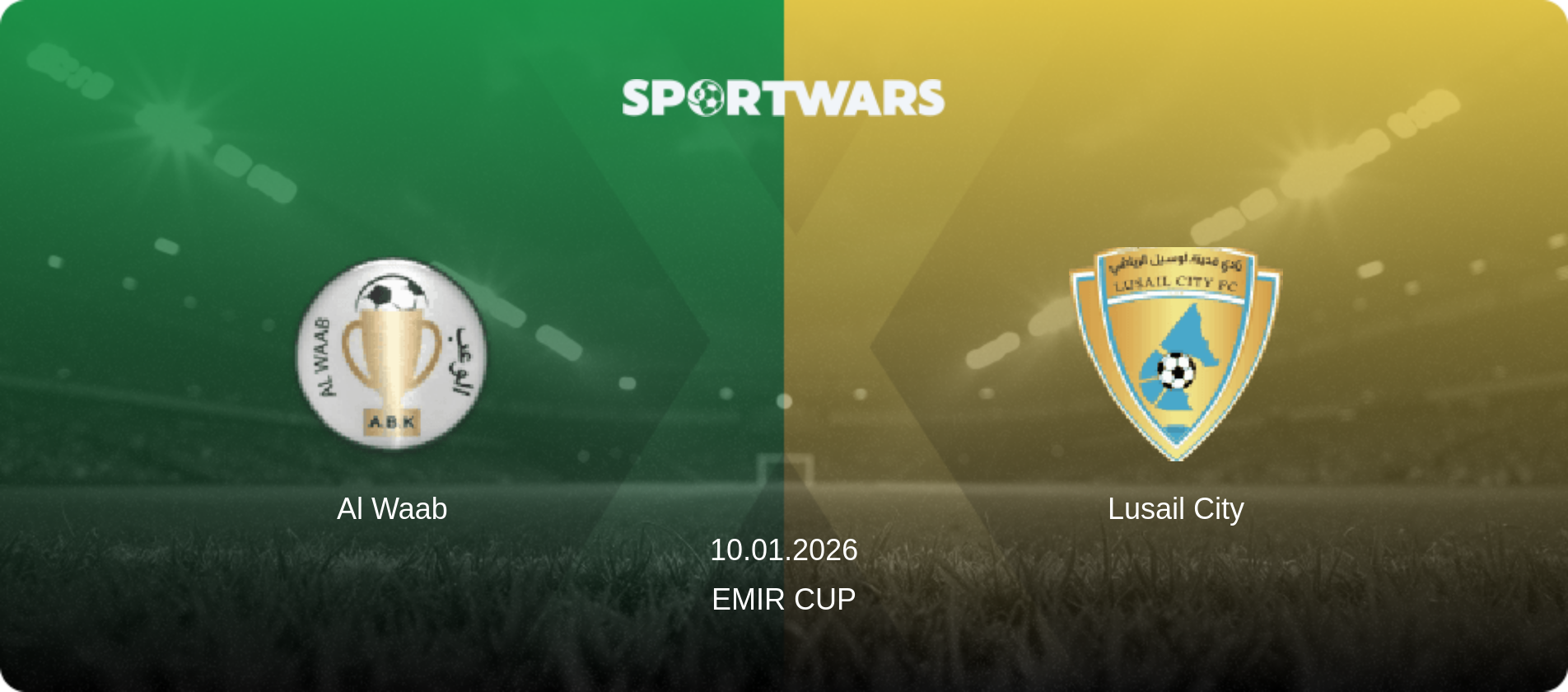 Al Waab — Lusail City, 10.01.2026 — Emir Cup (match preview)