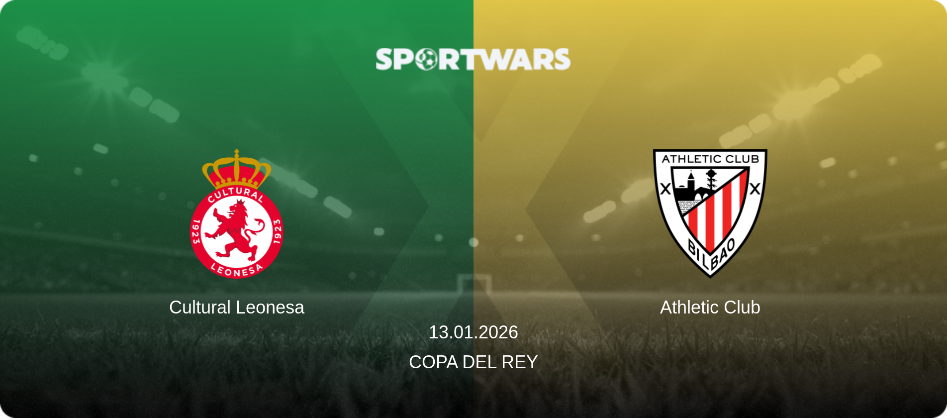 Cultural Leonesa — Athletic Club, 13.01.2026 — Copa del Rey (match preview)