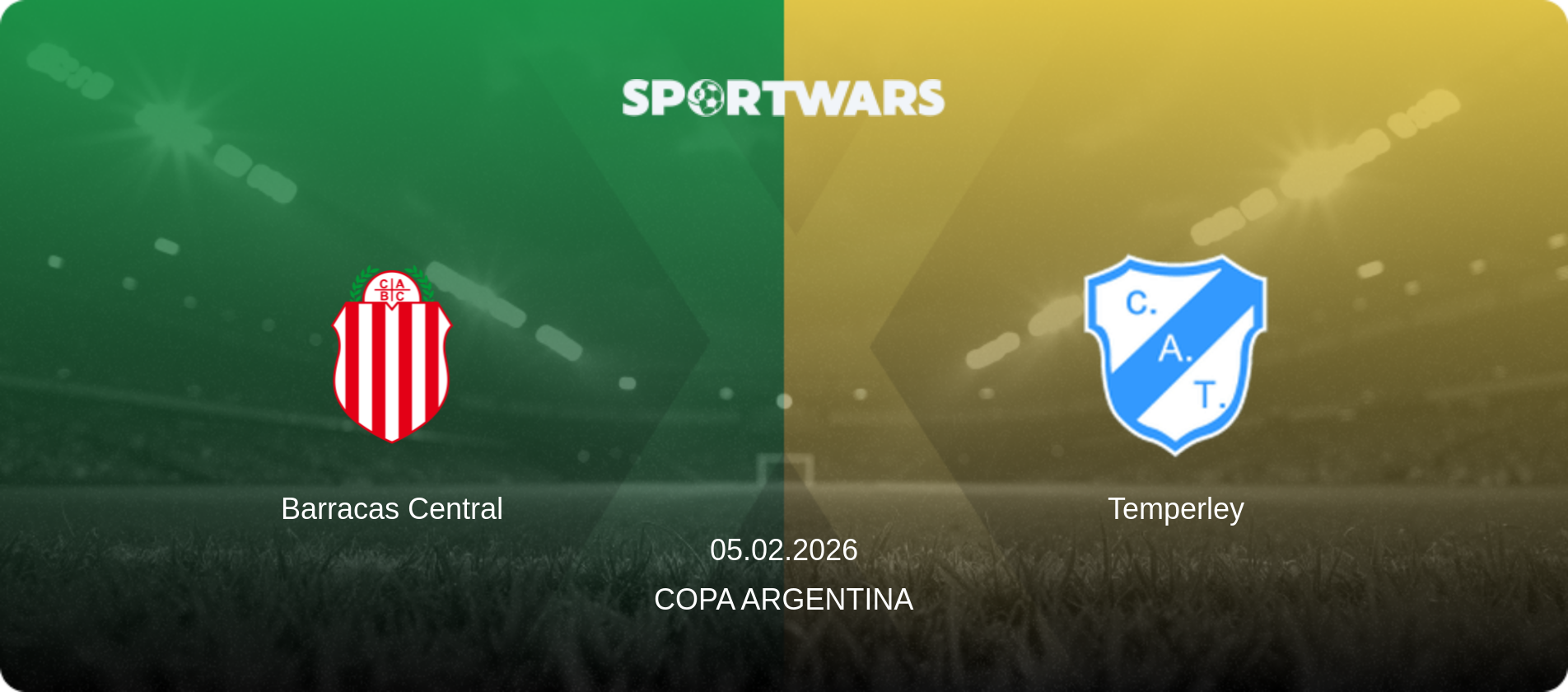 Barracas Central — Temperley, 05.02.2026 — Copa Argentina (match preview)