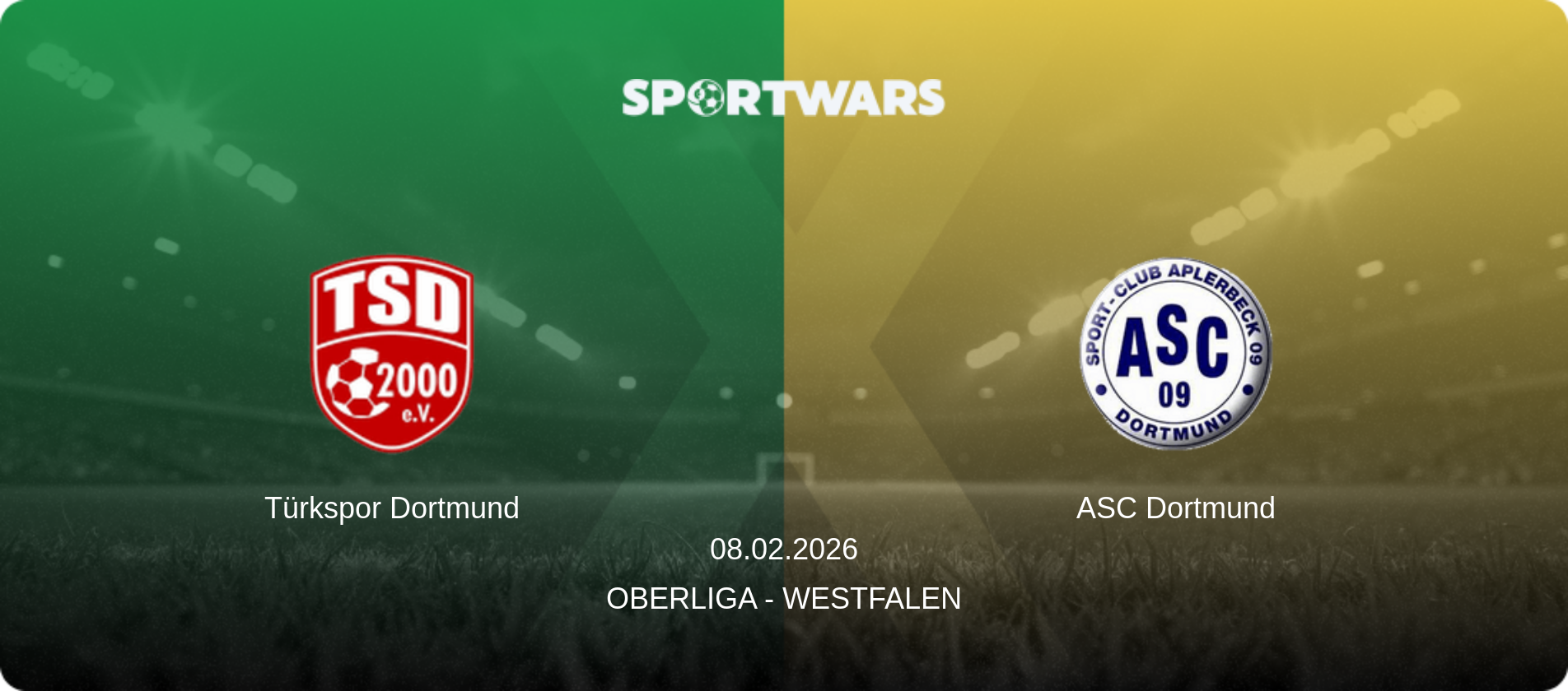 Türkspor Dortmund — ASC Dortmund, 08.02.2026 — Oberliga - Westfalen (match preview)