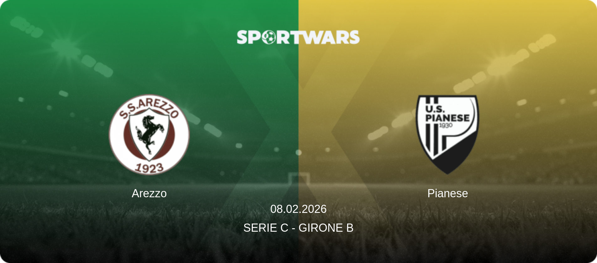 Arezzo — Pianese, 08.02.2026 — Serie C - Girone B (match preview)