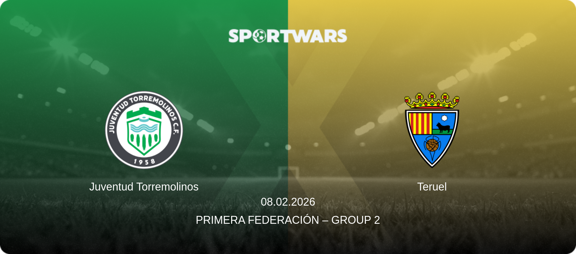 Juventud Torremolinos — Teruel, 08.02.2026 — Primera Federación – Group 2 (match preview)