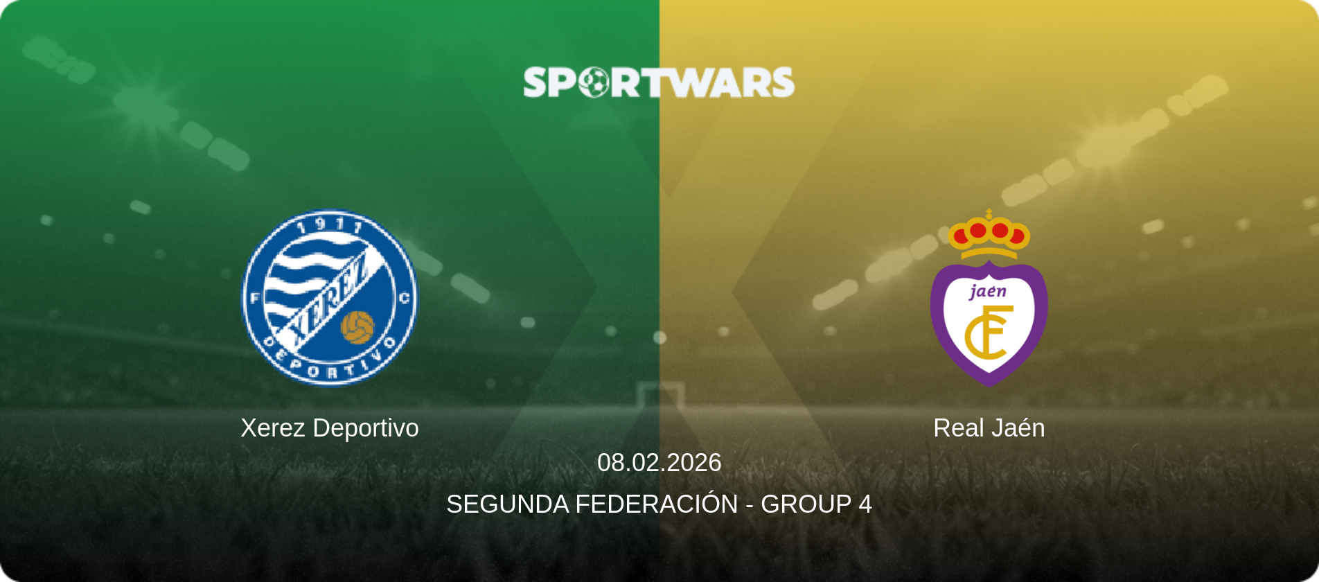 Xerez Deportivo — Real Jaén, 08.02.2026 — Segunda Federación - Group 4 (match preview)
