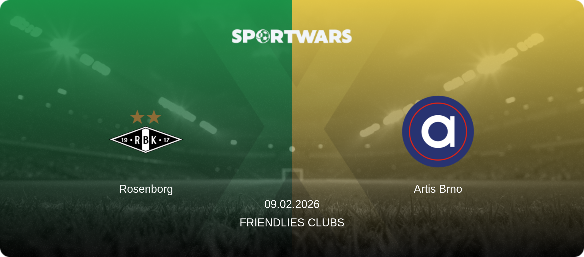 Rosenborg — Artis Brno, 09.02.2026 — Friendlies Clubs (match preview)