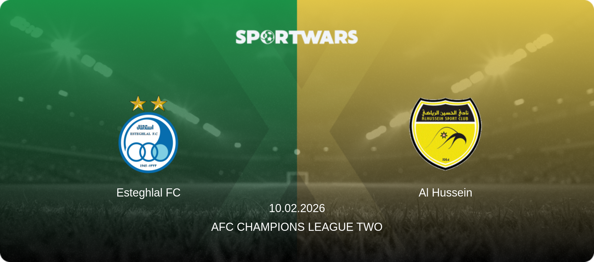 Esteghlal FC — Al Hussein, 10.02.2026 — AFC Champions League Two (match preview)