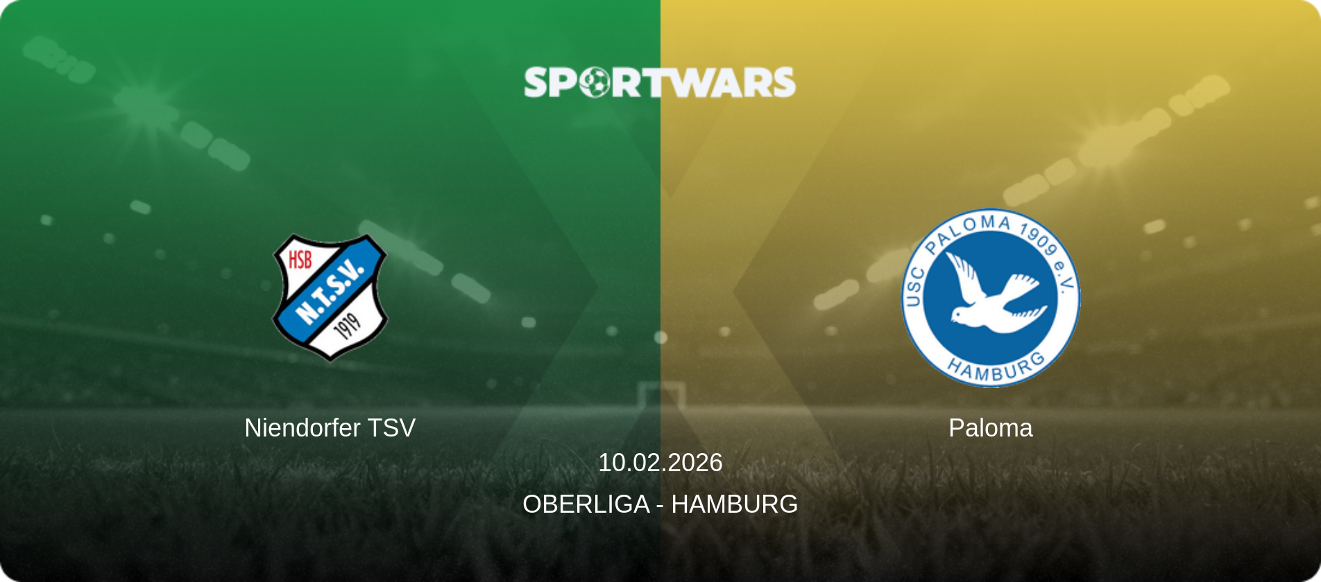 Niendorfer TSV — Paloma, 10.02.2026 — Oberliga - Hamburg (match preview)