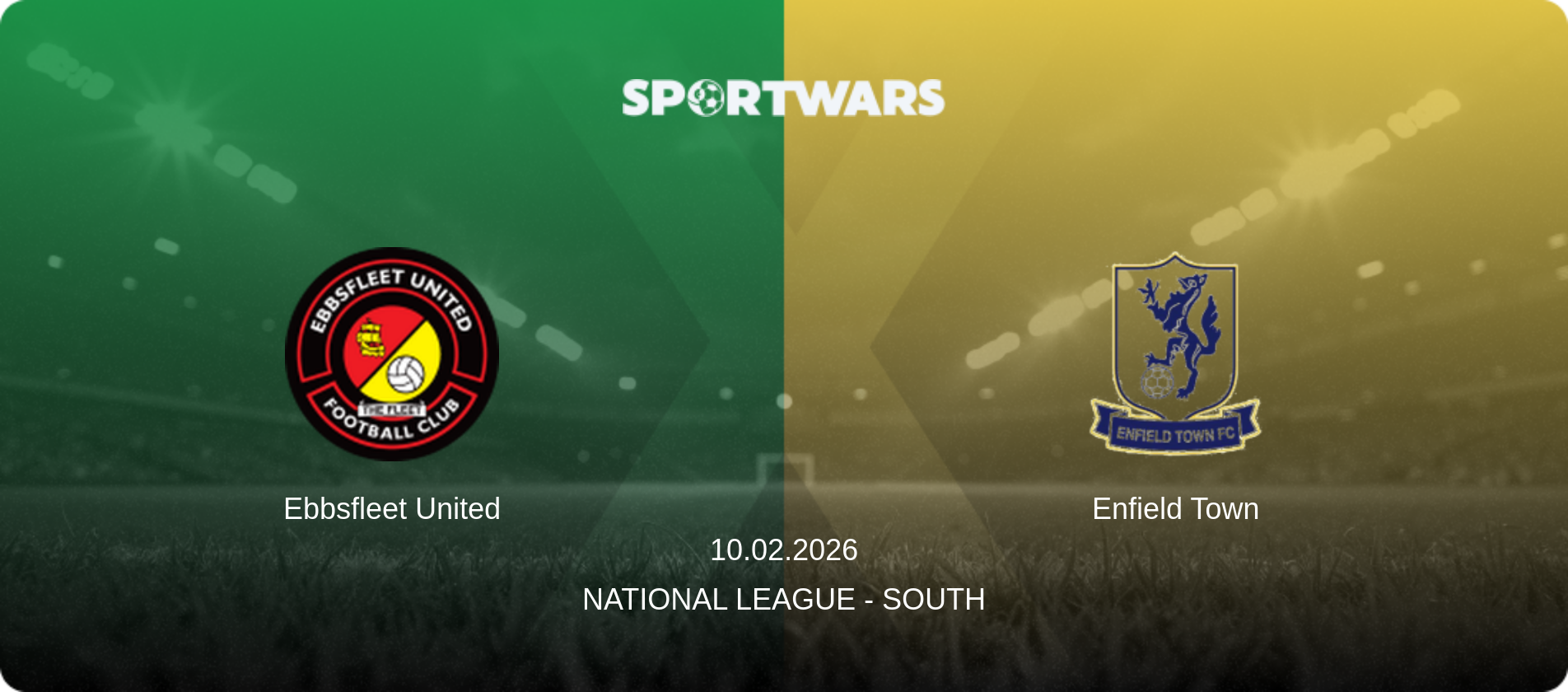 Ebbsfleet United — Enfield Town, 10.02.2026 — National League - South (match preview)