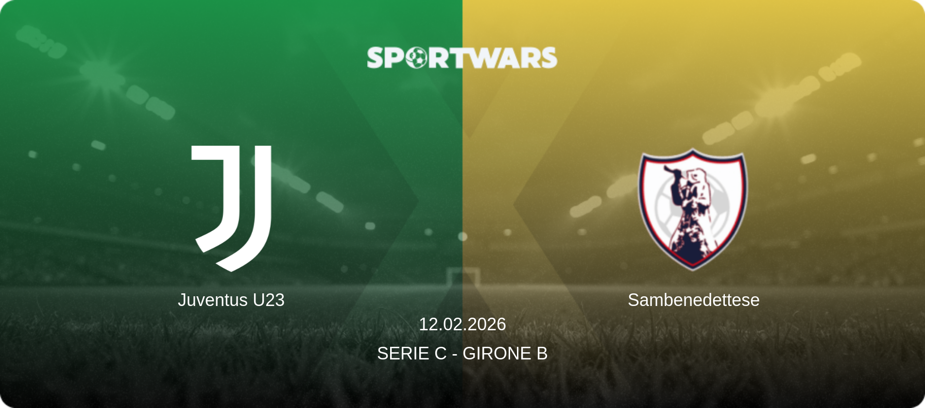 Juventus U23 — Sambenedettese, 12.02.2026 — Serie C - Girone B (match preview)