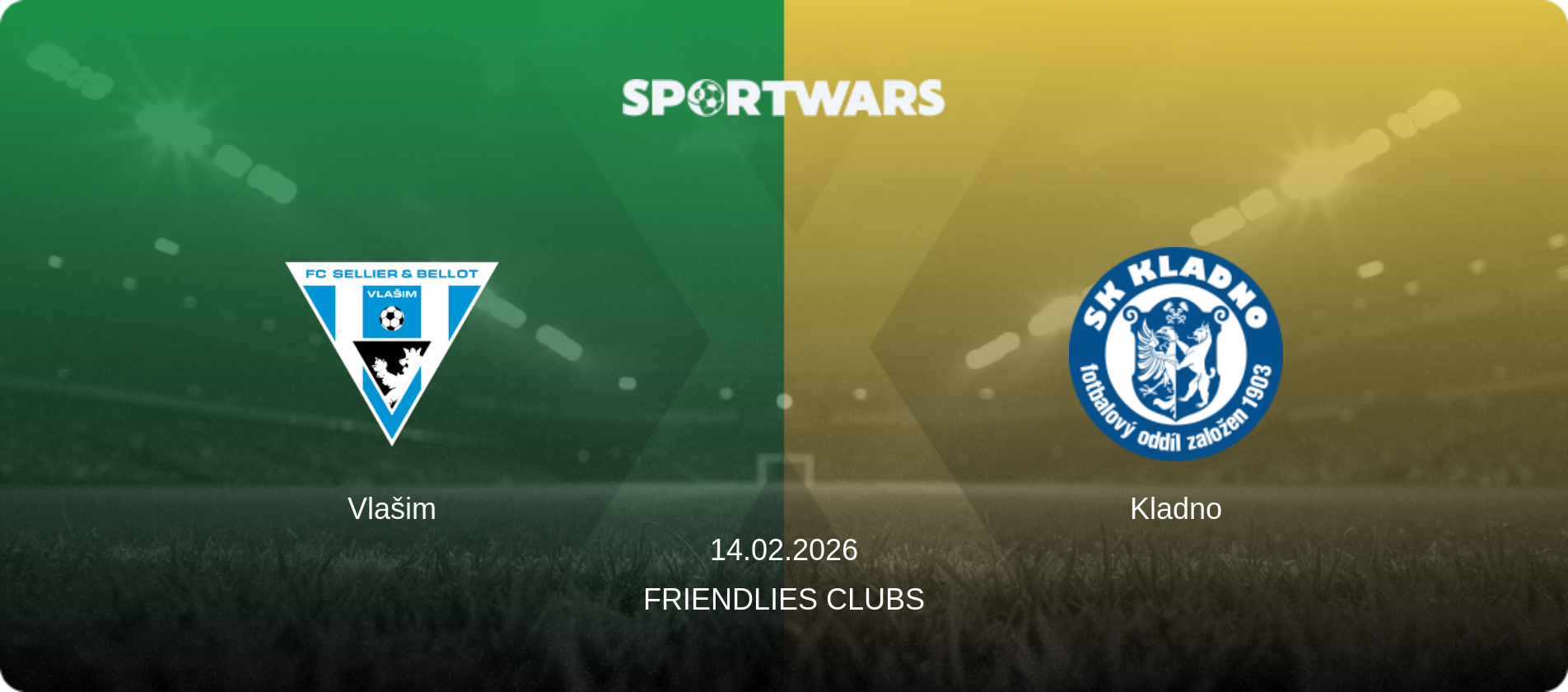 Vlašim — Kladno, 14.02.2026 — Friendlies Clubs (match preview)