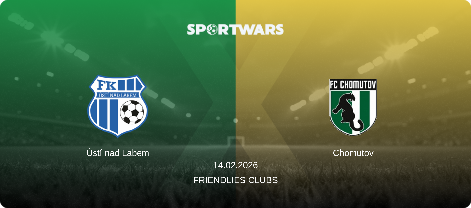 Ústí nad Labem — Chomutov, 14.02.2026 — Friendlies Clubs (match preview)