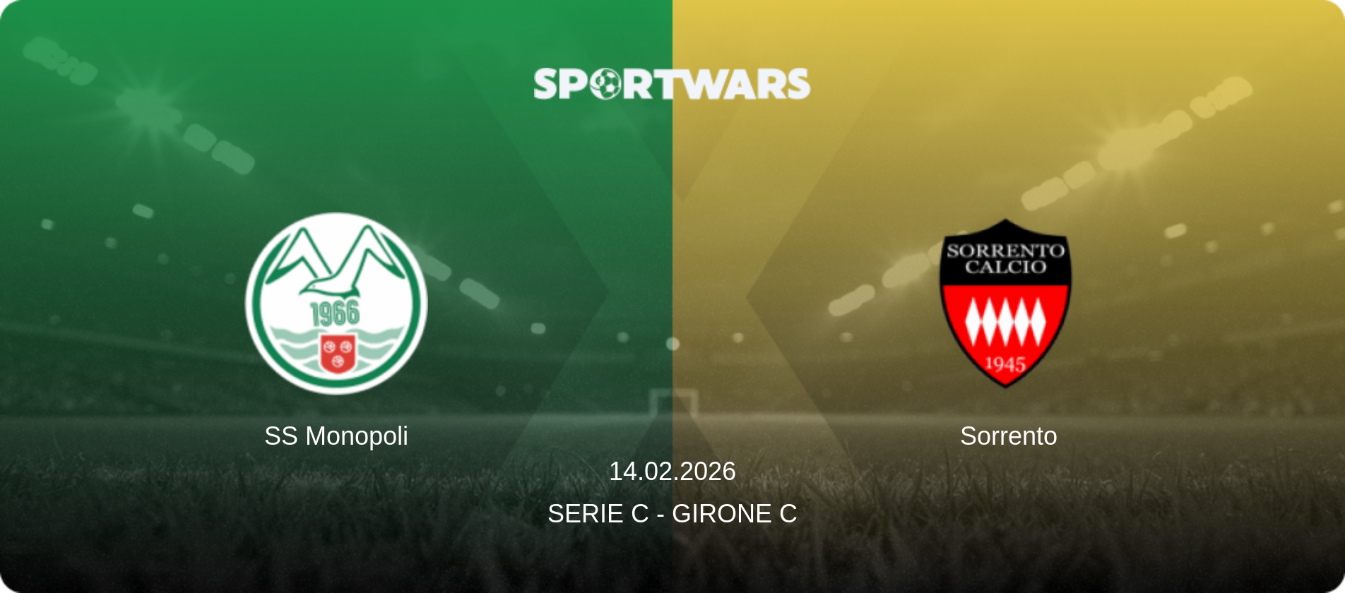 SS Monopoli — Sorrento, 14.02.2026 — Serie C - Girone C (match preview)