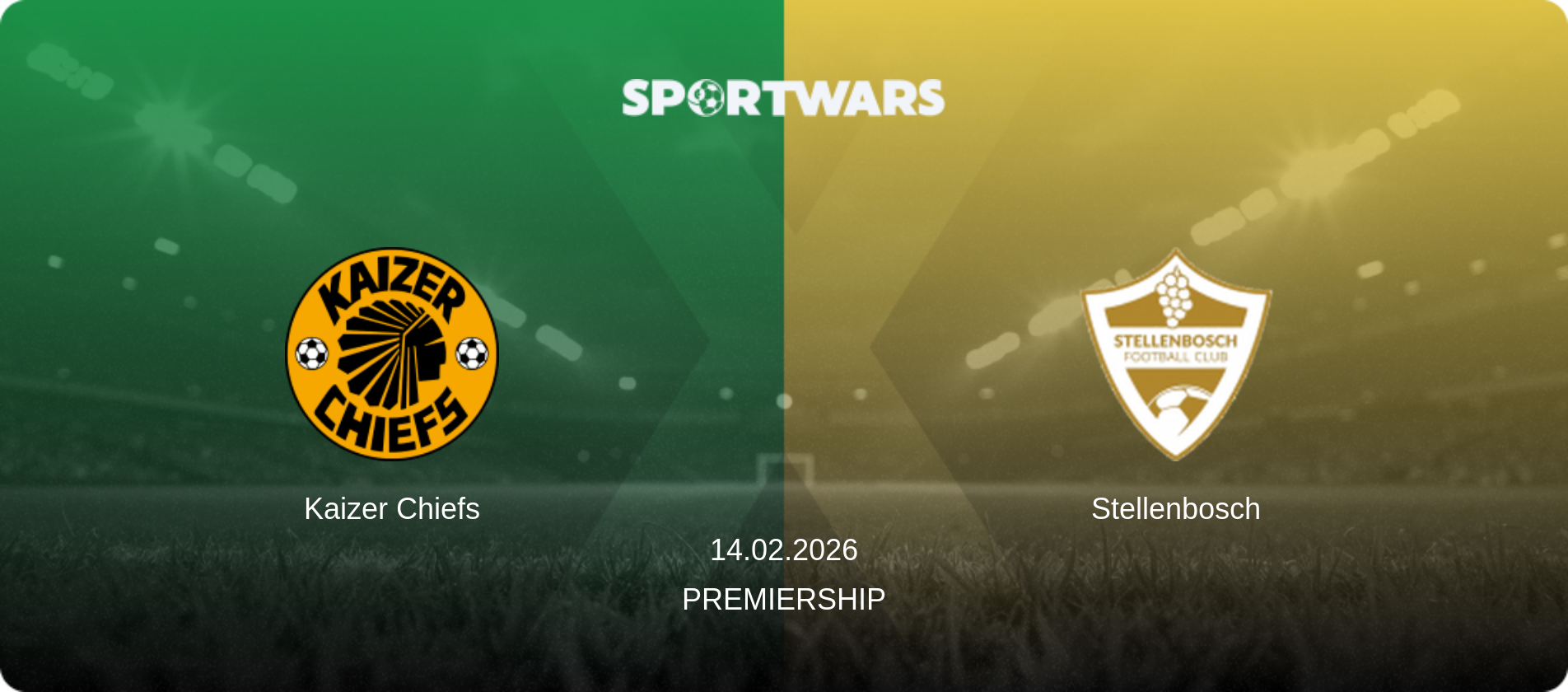Kaizer Chiefs — Stellenbosch, 14.02.2026 — Premiership (match preview)