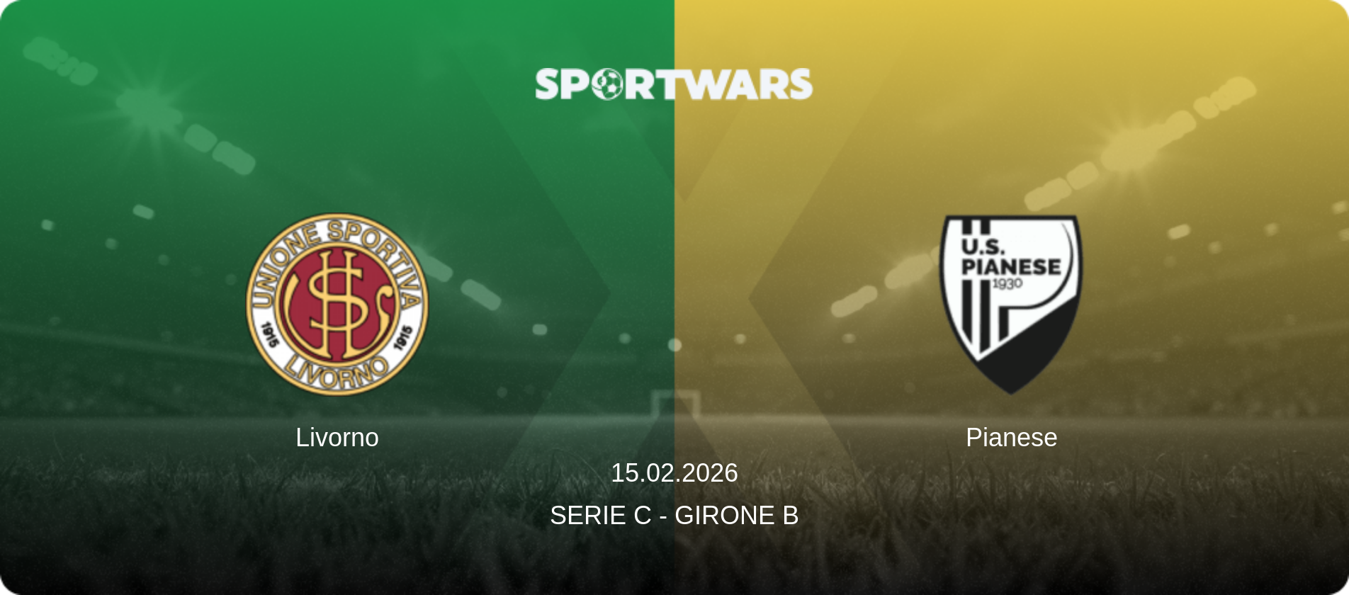Livorno — Pianese, 15.02.2026 — Serie C - Girone B (match preview)