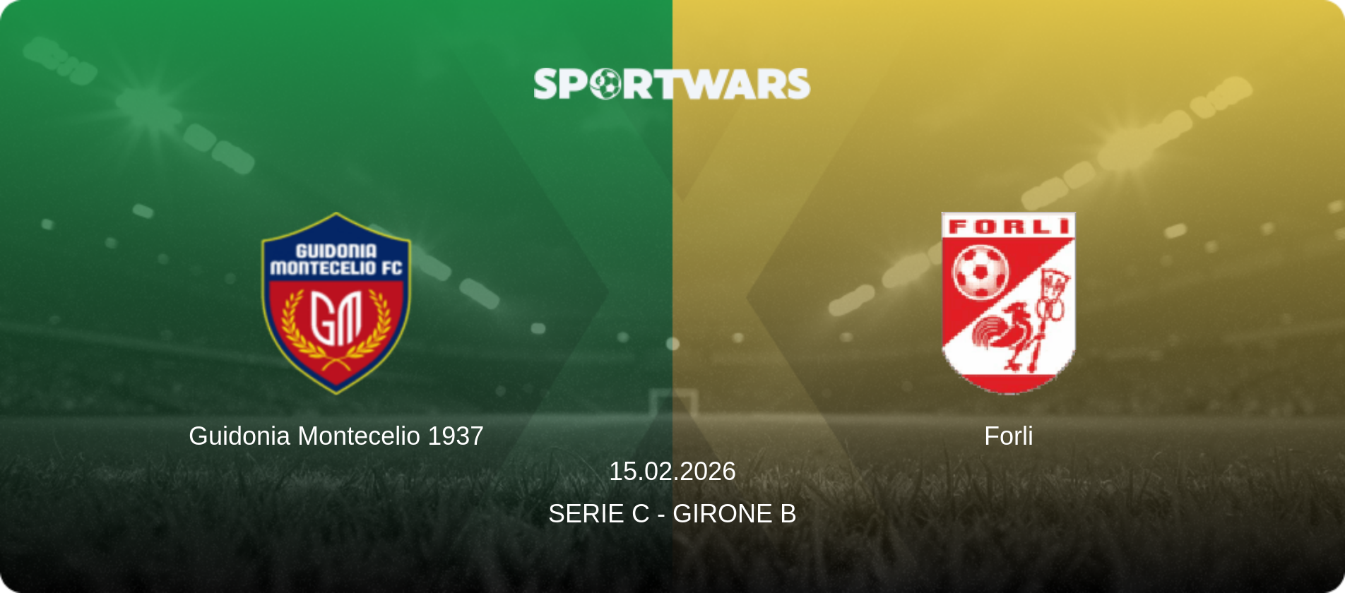 Guidonia Montecelio 1937 — Forli, 15.02.2026 — Serie C - Girone B (match preview)