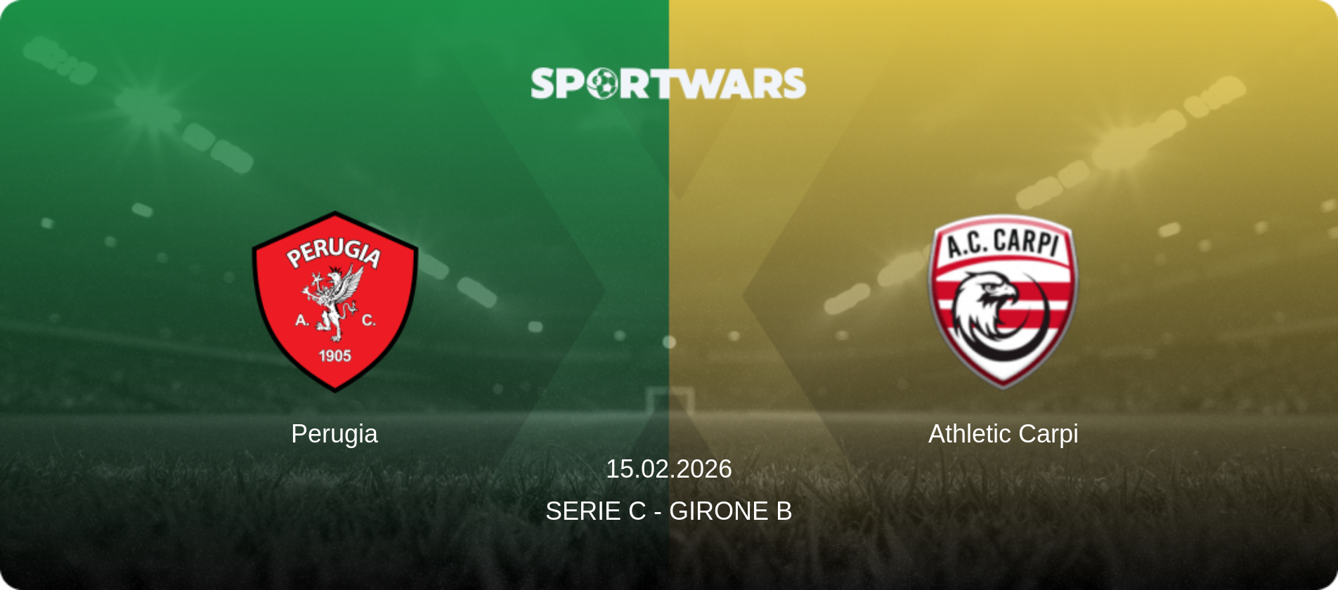 Perugia — Athletic Carpi, 15.02.2026 — Serie C - Girone B (match preview)