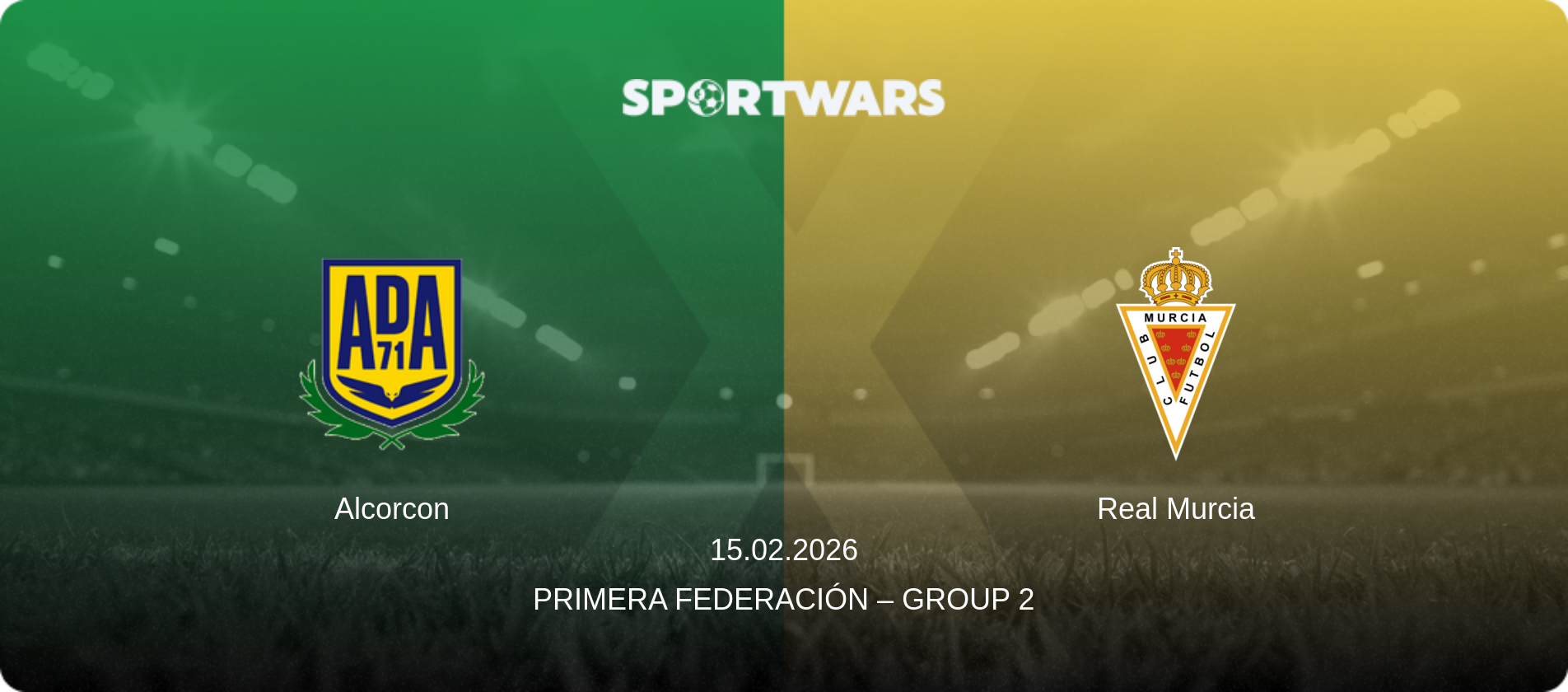 Alcorcon — Real Murcia, 15.02.2026 — Primera Federación – Group 2 (match preview)