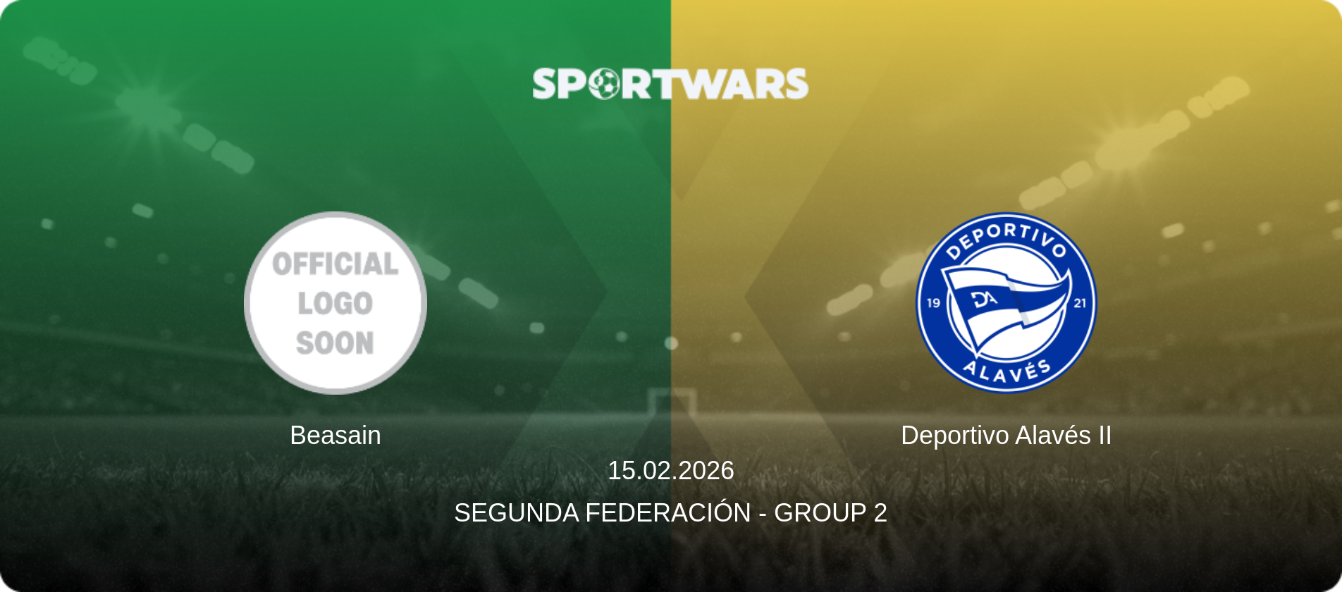 Beasain — Deportivo Alavés II, 15.02.2026 — Segunda Federación - Group 2 (match preview)