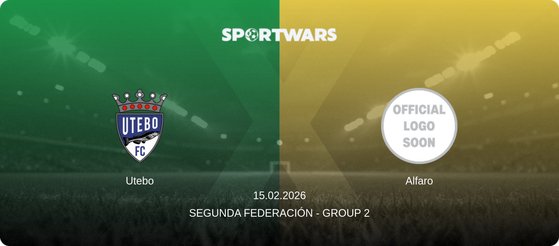 Utebo — Alfaro, 15.02.2026 — Segunda Federación - Group 2 (match preview)