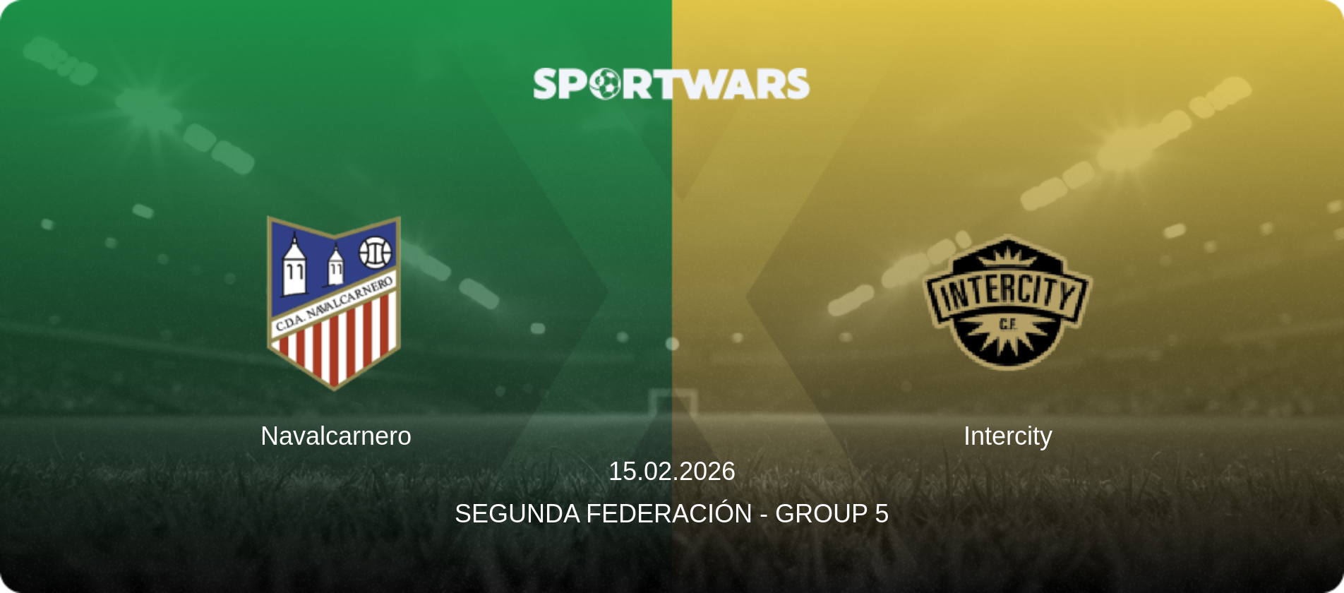 Navalcarnero — Intercity, 15.02.2026 — Segunda Federación - Group 5 (match preview)