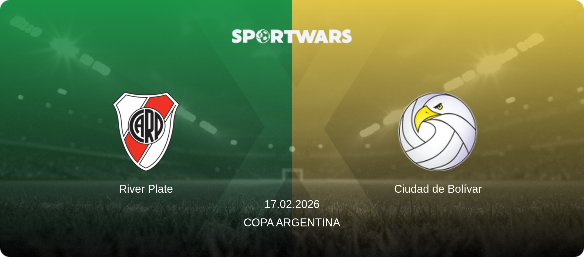 River Plate — Ciudad de Bolívar, 17.02.2026 — Copa Argentina (match preview)