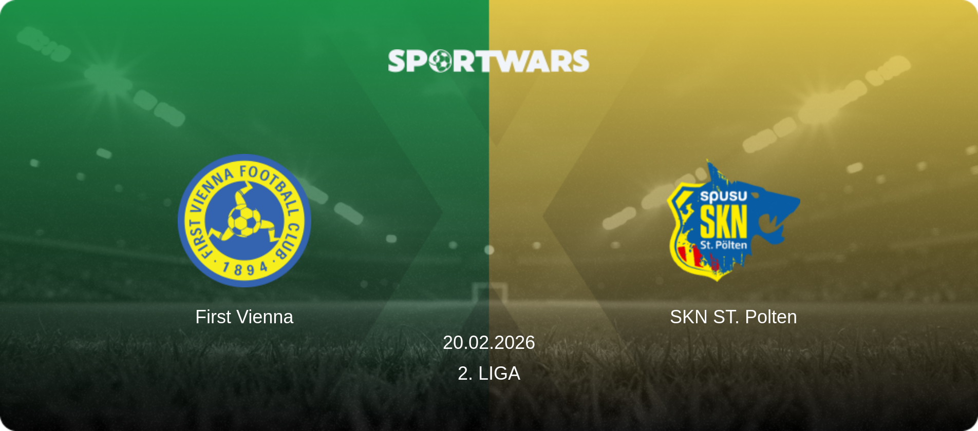 First Vienna — SKN ST. Polten, 20.02.2026 — 2. Liga (match preview)