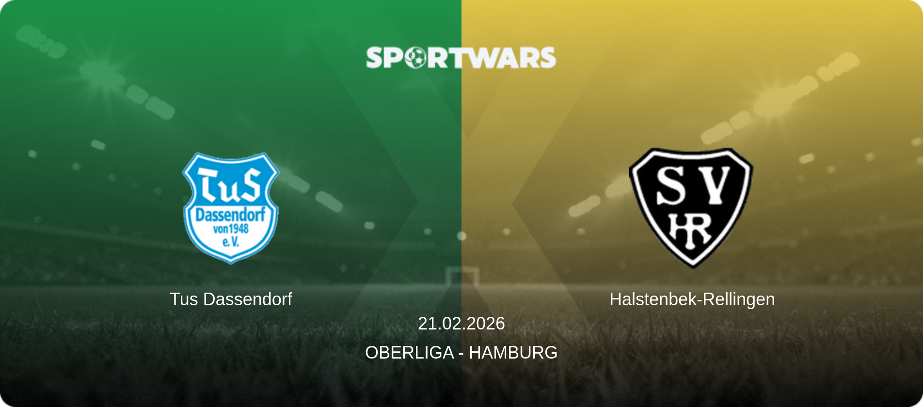 Tus Dassendorf — Halstenbek-Rellingen, 21.02.2026 — Oberliga - Hamburg (match preview)