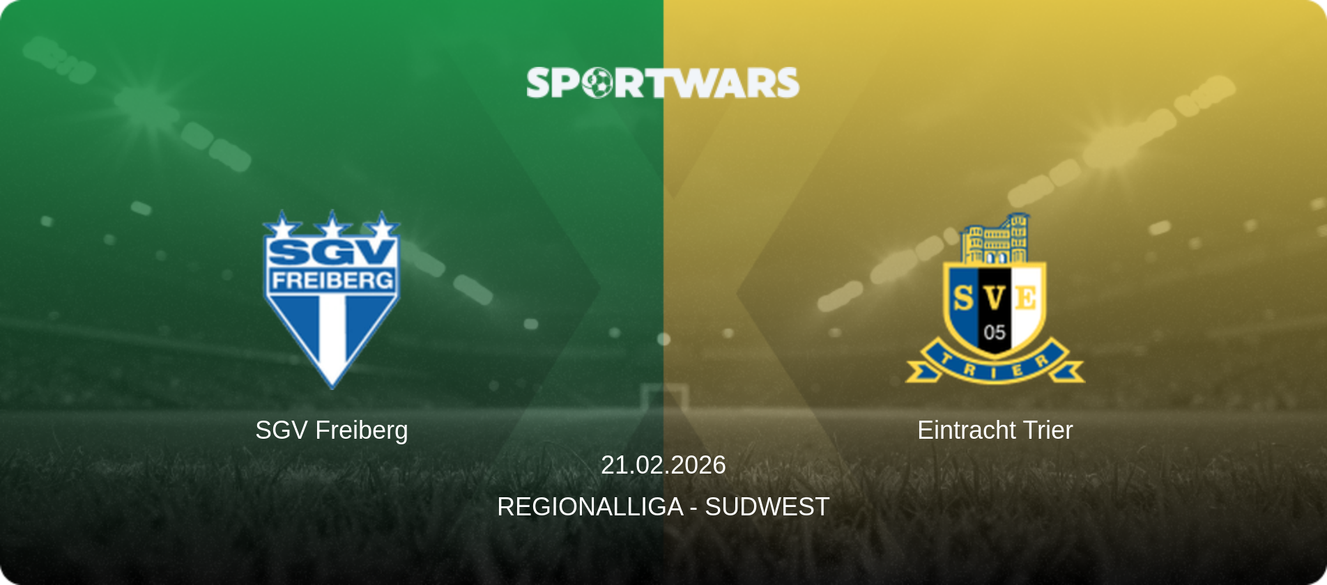 SGV Freiberg — Eintracht Trier, 21.02.2026 — Regionalliga - SudWest (match preview)