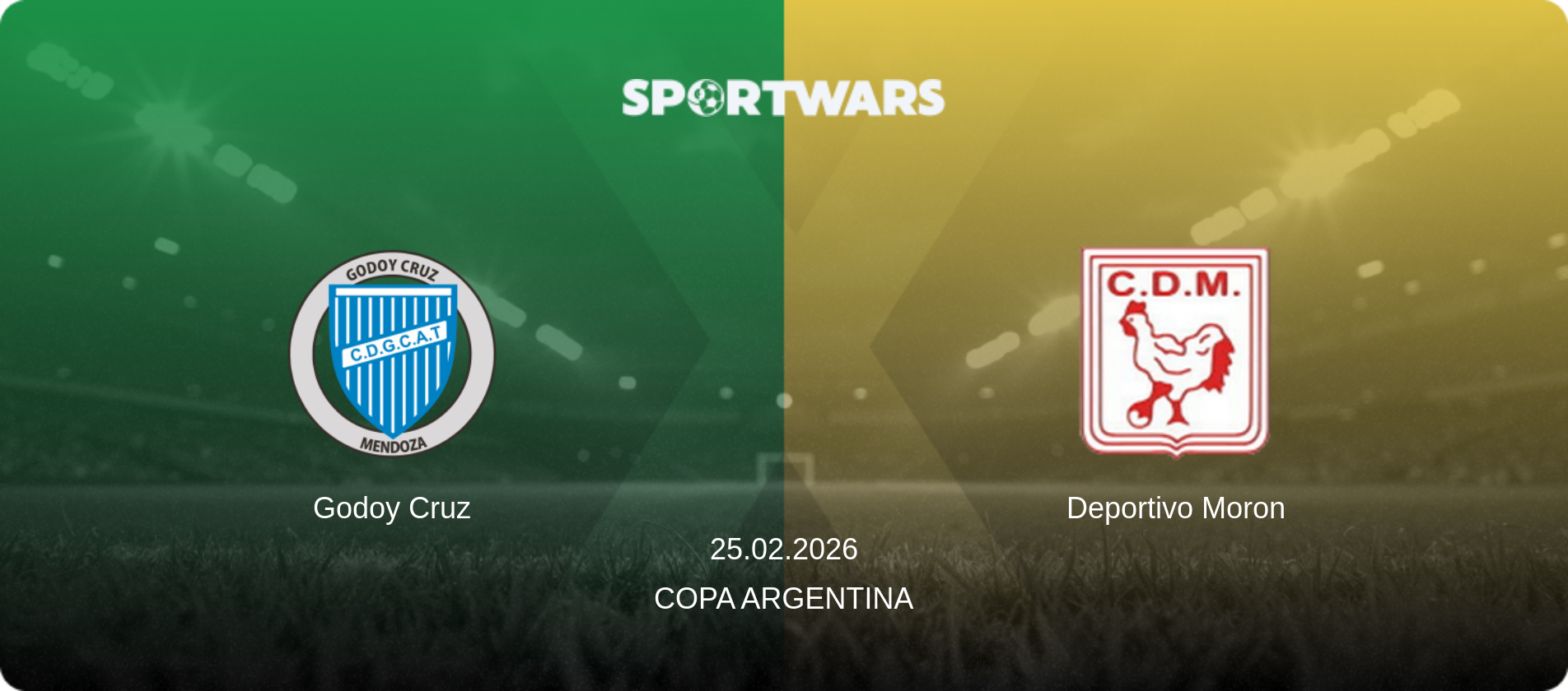 Godoy Cruz — Deportivo Moron, 25.02.2026 — Copa Argentina (match preview)
