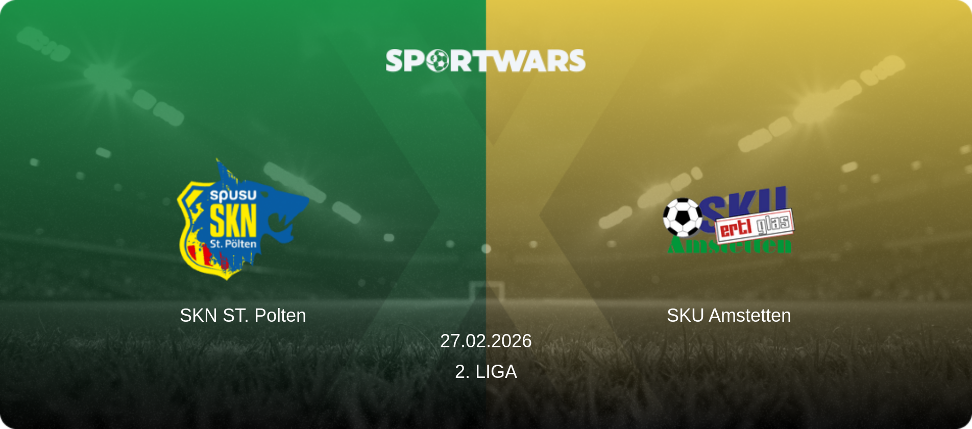 SKN ST. Polten — SKU Amstetten, 27.02.2026 — 2. Liga (match preview)