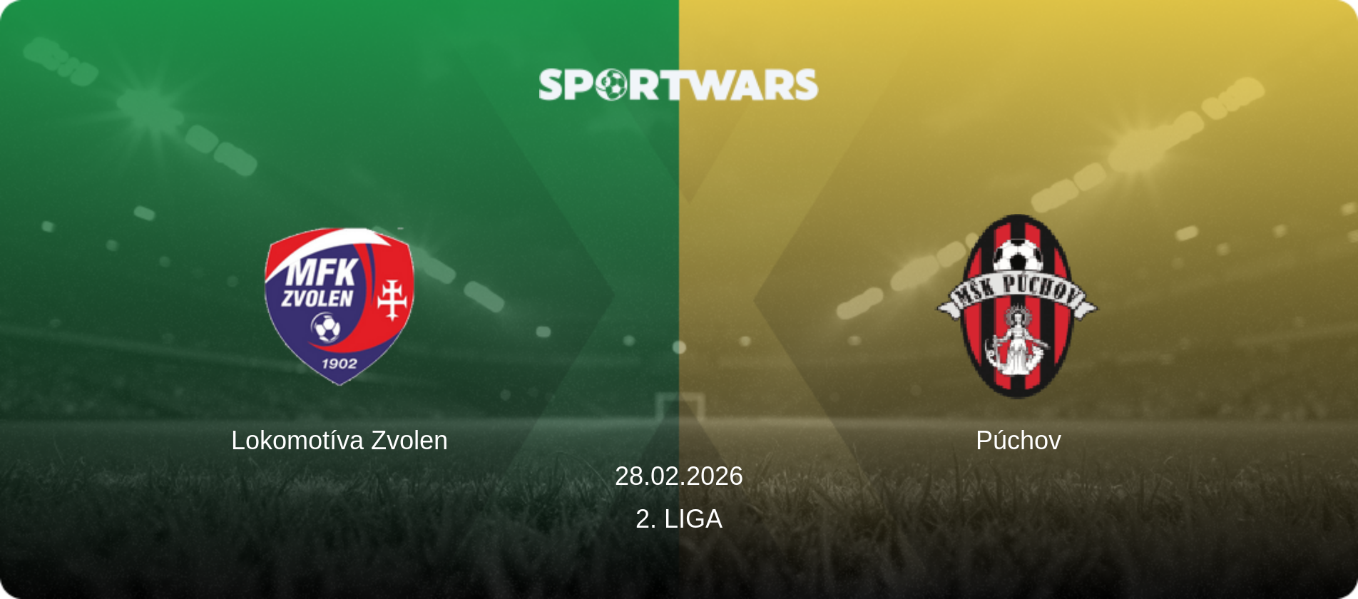 Lokomotíva Zvolen — Púchov, 28.02.2026 — 2. Liga (match preview)