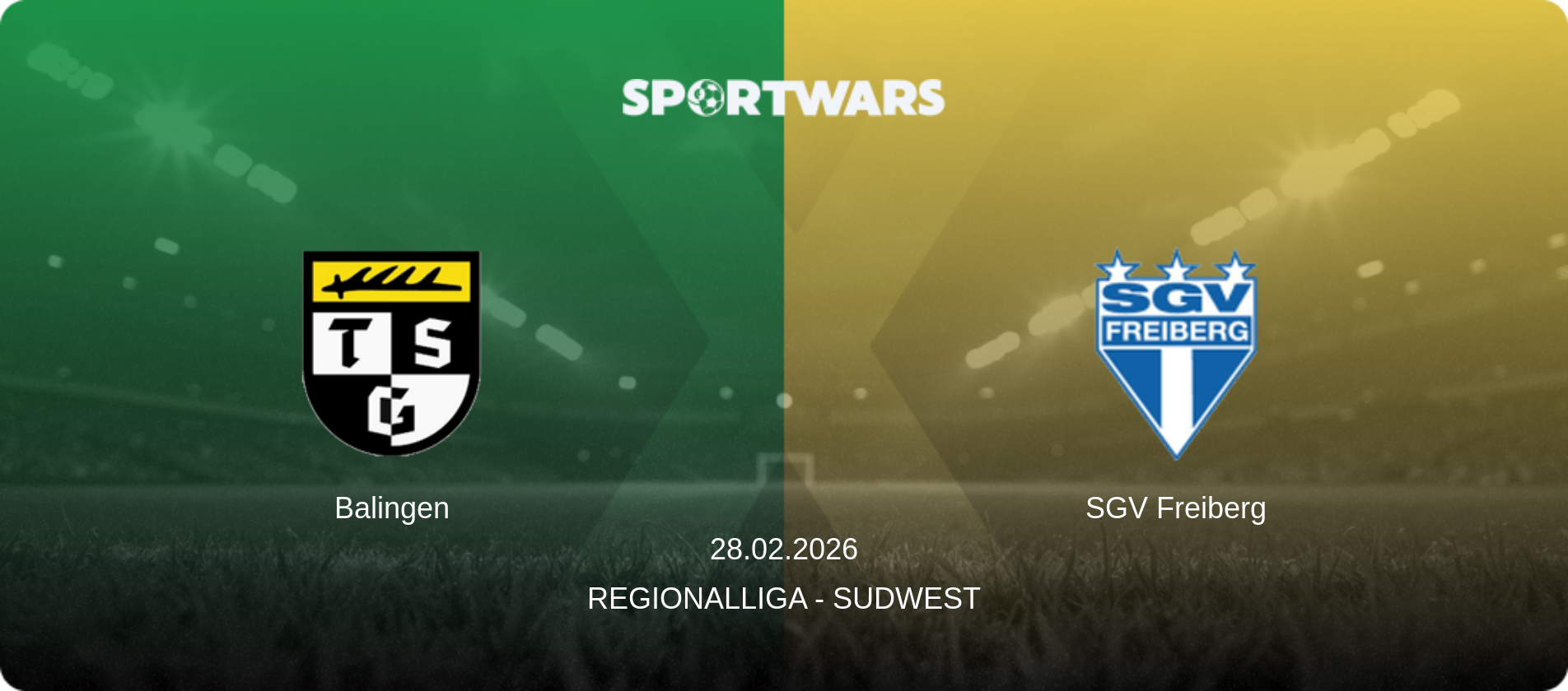 Balingen — SGV Freiberg, 28.02.2026 — Regionalliga - SudWest (match preview)