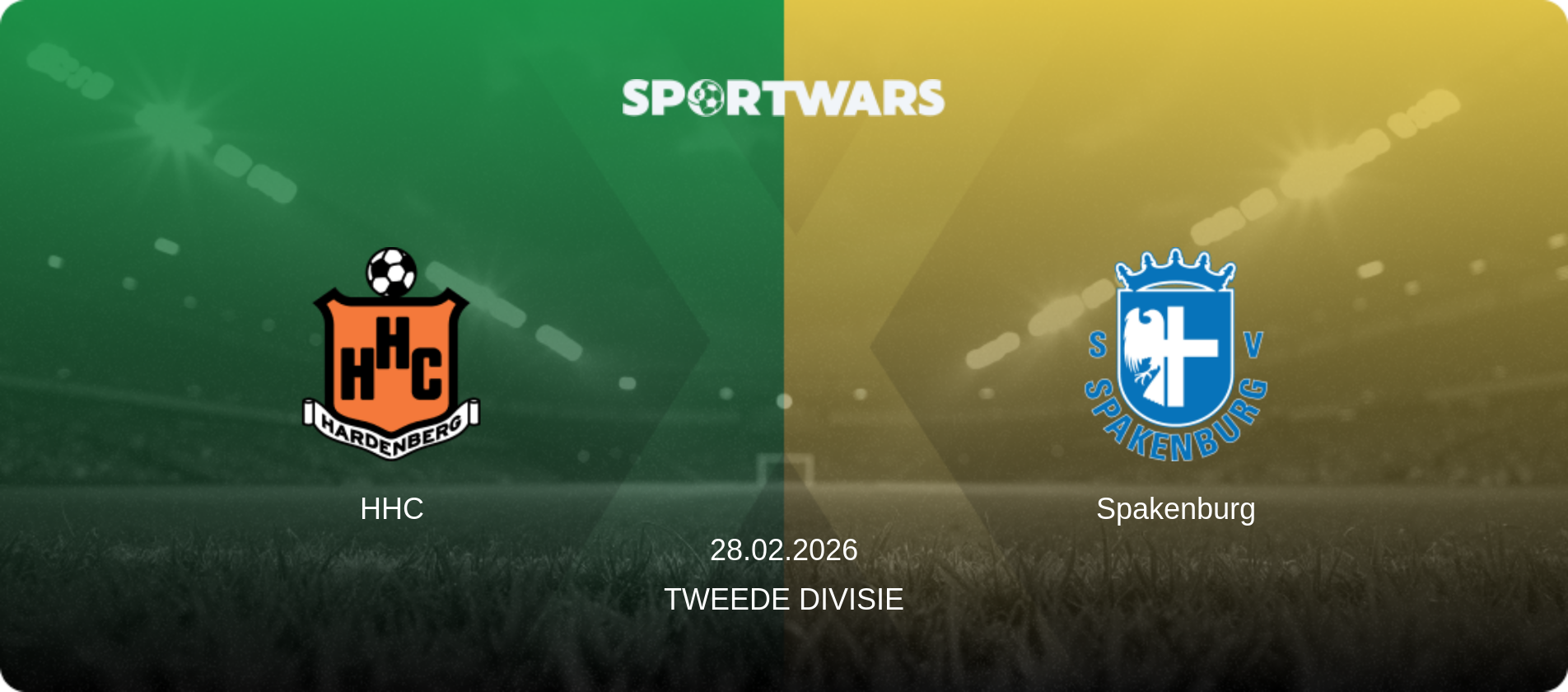 HHC — Spakenburg, 28.02.2026 — Tweede Divisie (match preview)