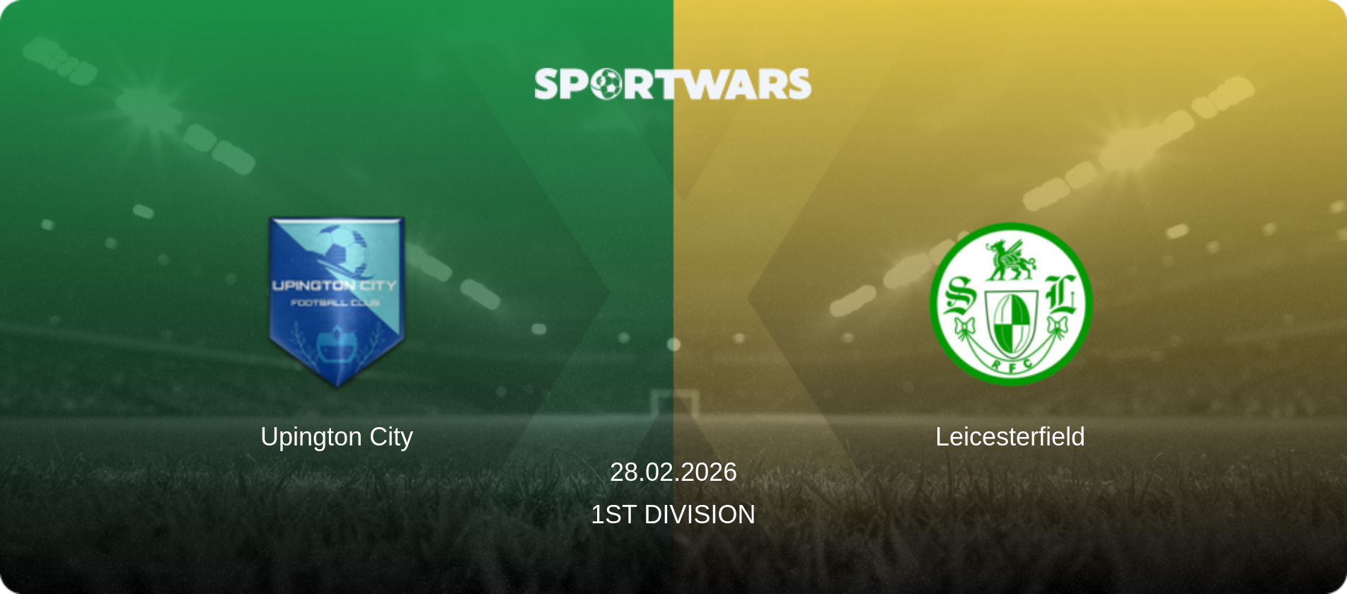 Upington City — Leicesterfield, 28.02.2026 — 1st Division (match preview)