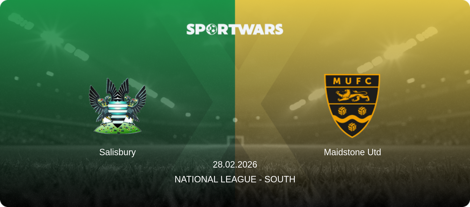 Salisbury — Maidstone Utd, 28.02.2026 — National League - South (match preview)