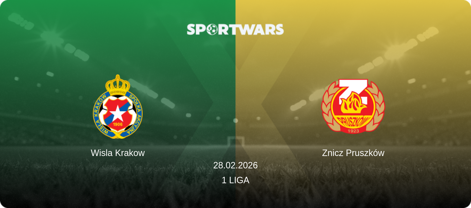Wisla Krakow — Znicz Pruszków, 28.02.2026 — 1 Liga (match preview)