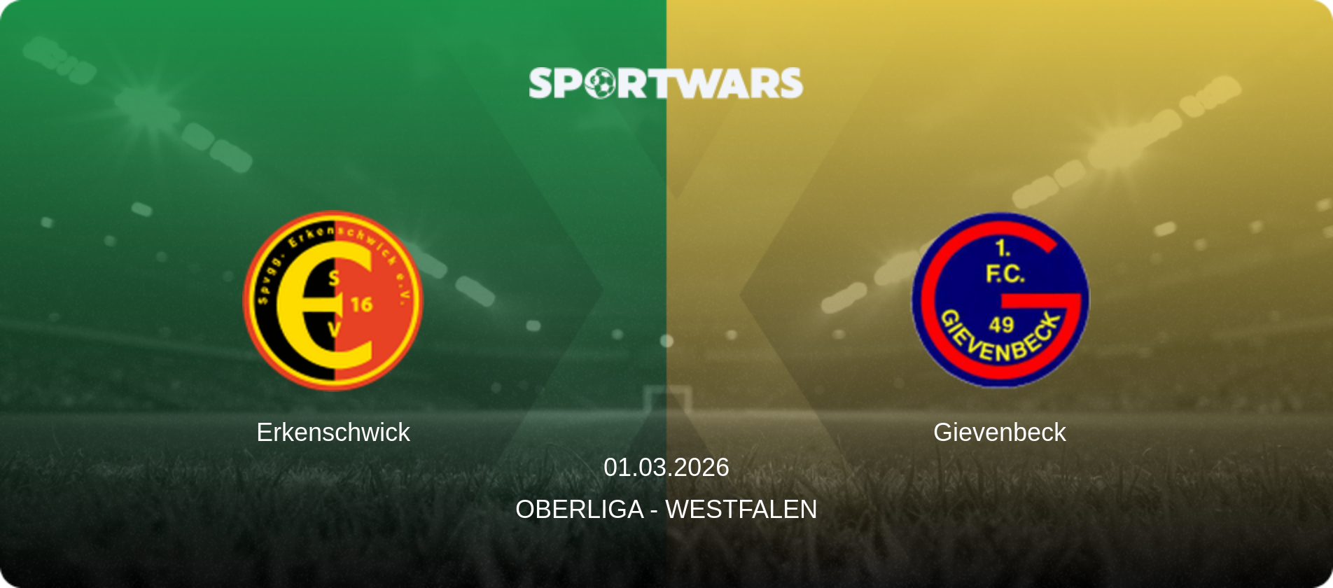 Erkenschwick — Gievenbeck, 01.03.2026 — Oberliga - Westfalen (match preview)
