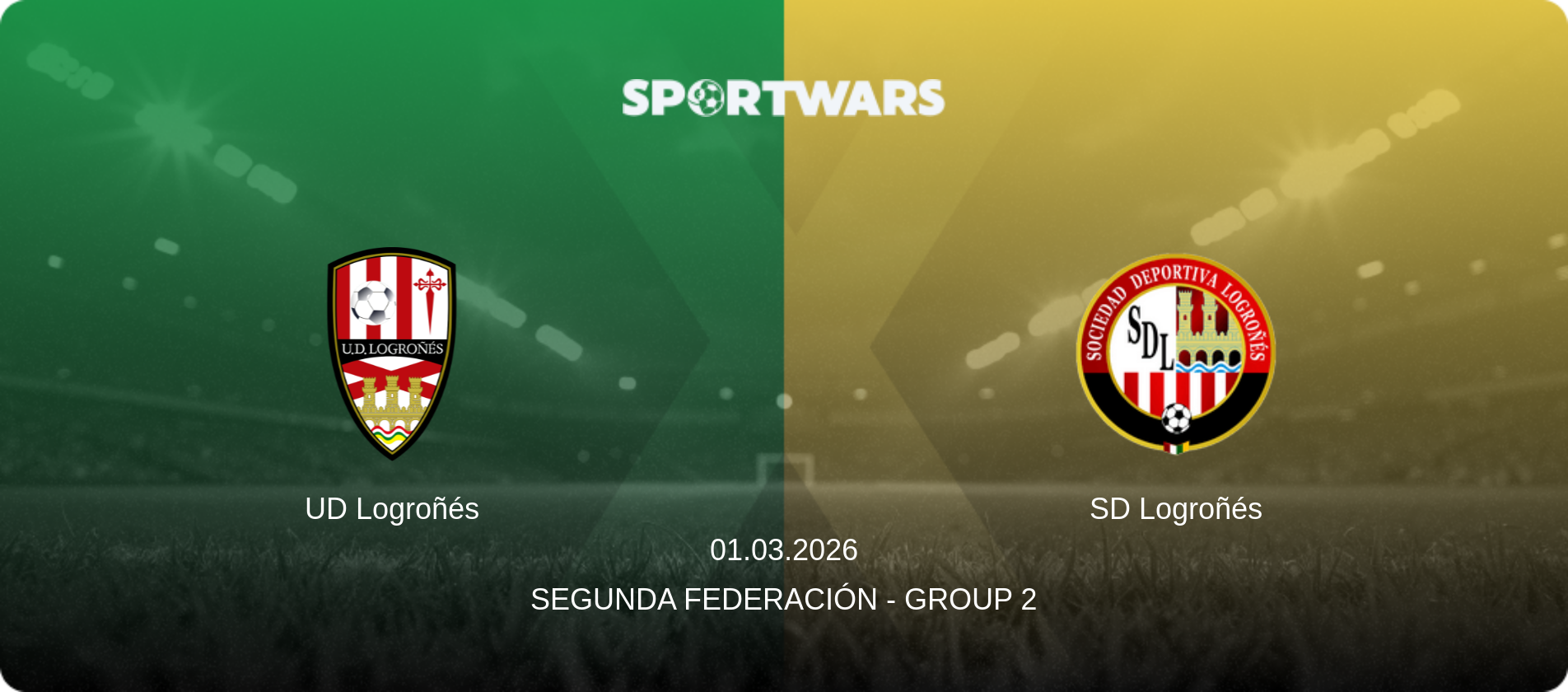 UD Logroñés — SD Logroñés, 01.03.2026 — Segunda Federación - Group 2 (match preview)