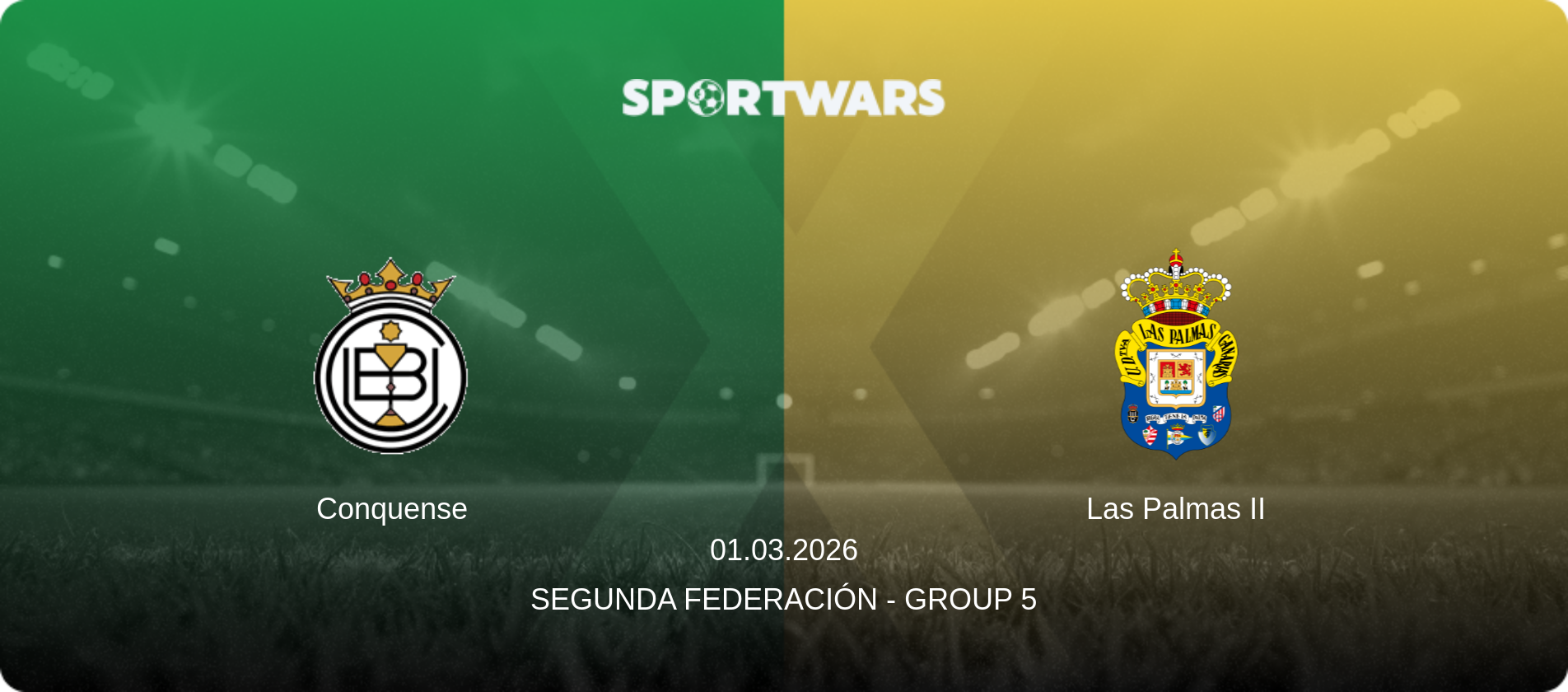 Conquense — Las Palmas II, 01.03.2026 — Segunda Federación - Group 5 (match preview)