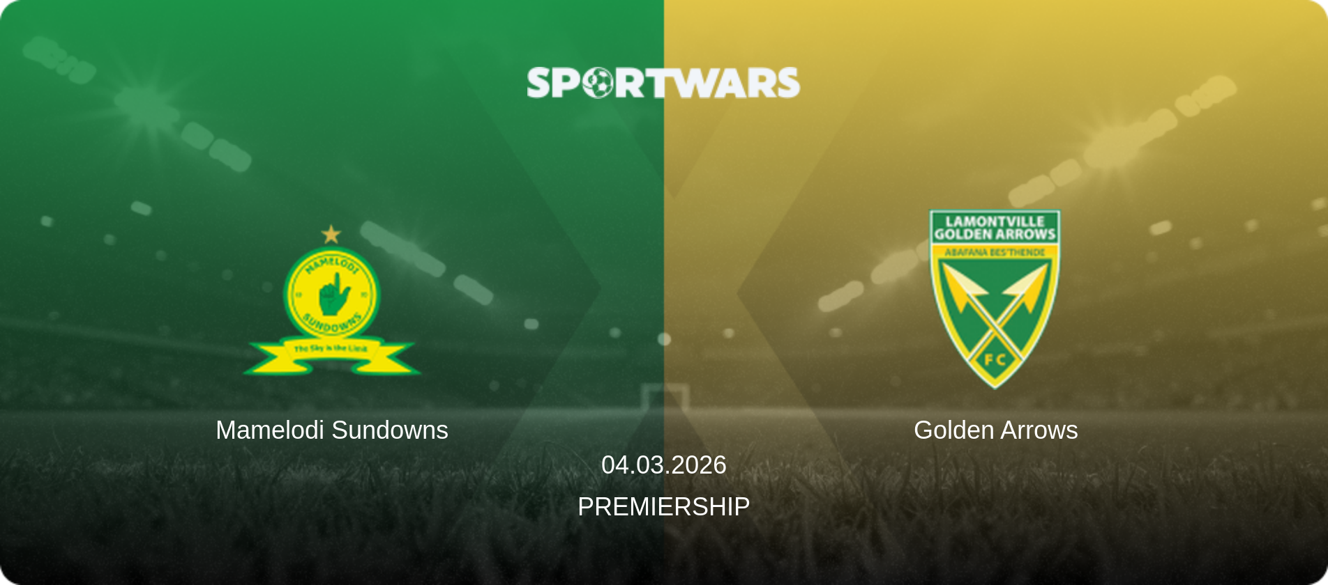 Mamelodi Sundowns — Golden Arrows, 04.03.2026 — Premiership (match preview)