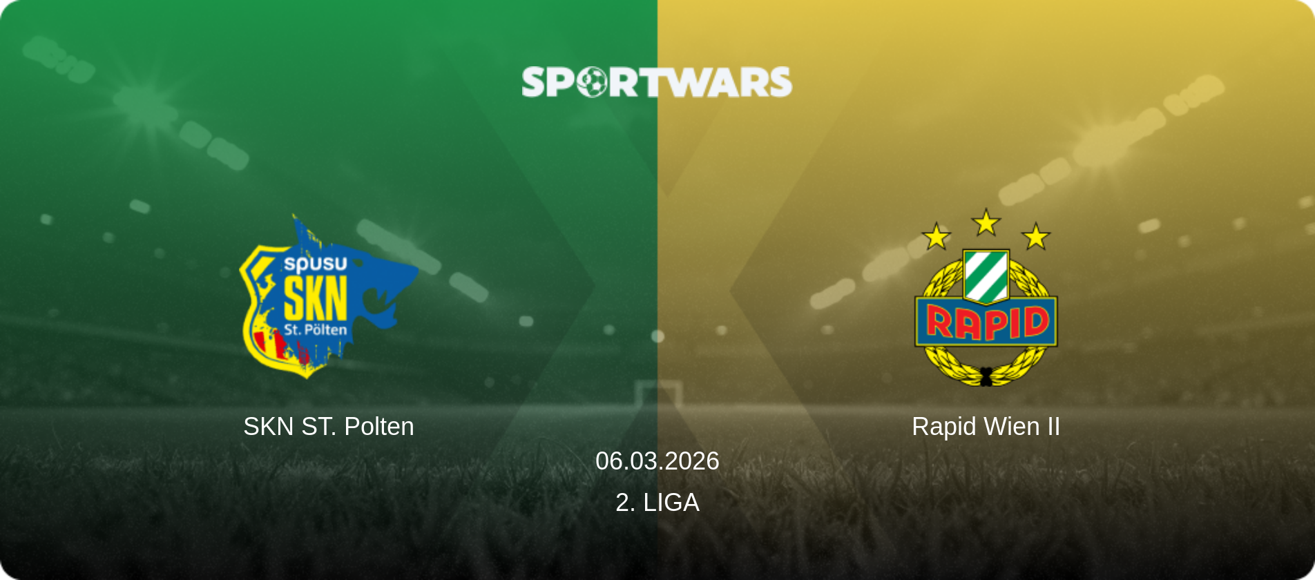 SKN ST. Polten — Rapid Wien II, 06.03.2026 — 2. Liga (match preview)