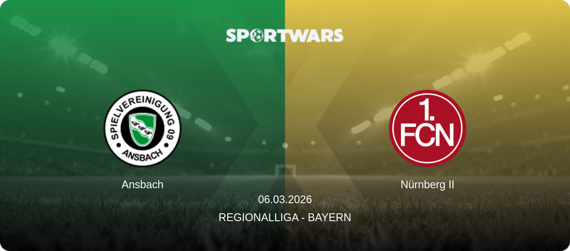 Ansbach — Nürnberg II, 06.03.2026 — Regionalliga - Bayern (match preview)
