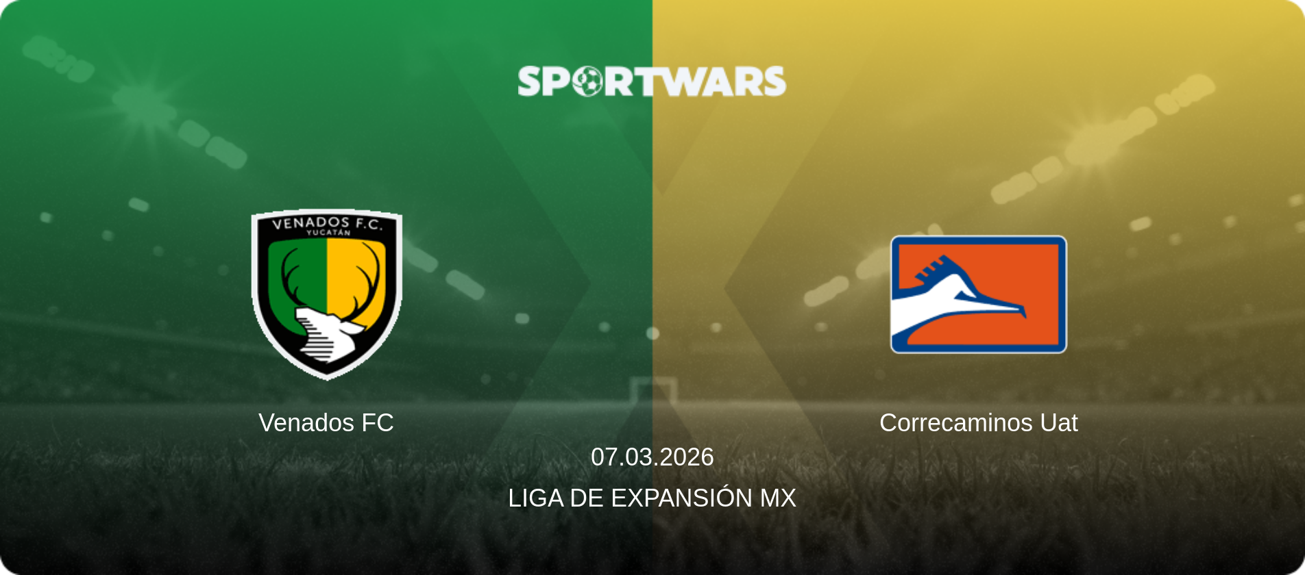 Venados FC — Correcaminos Uat, 07.03.2026 — Liga de Expansión MX (match preview)