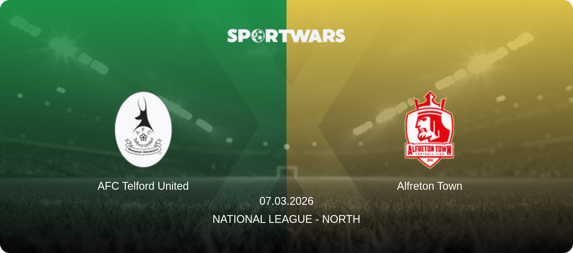 AFC Telford United — Alfreton Town, 07.03.2026 — National League - North (match preview)