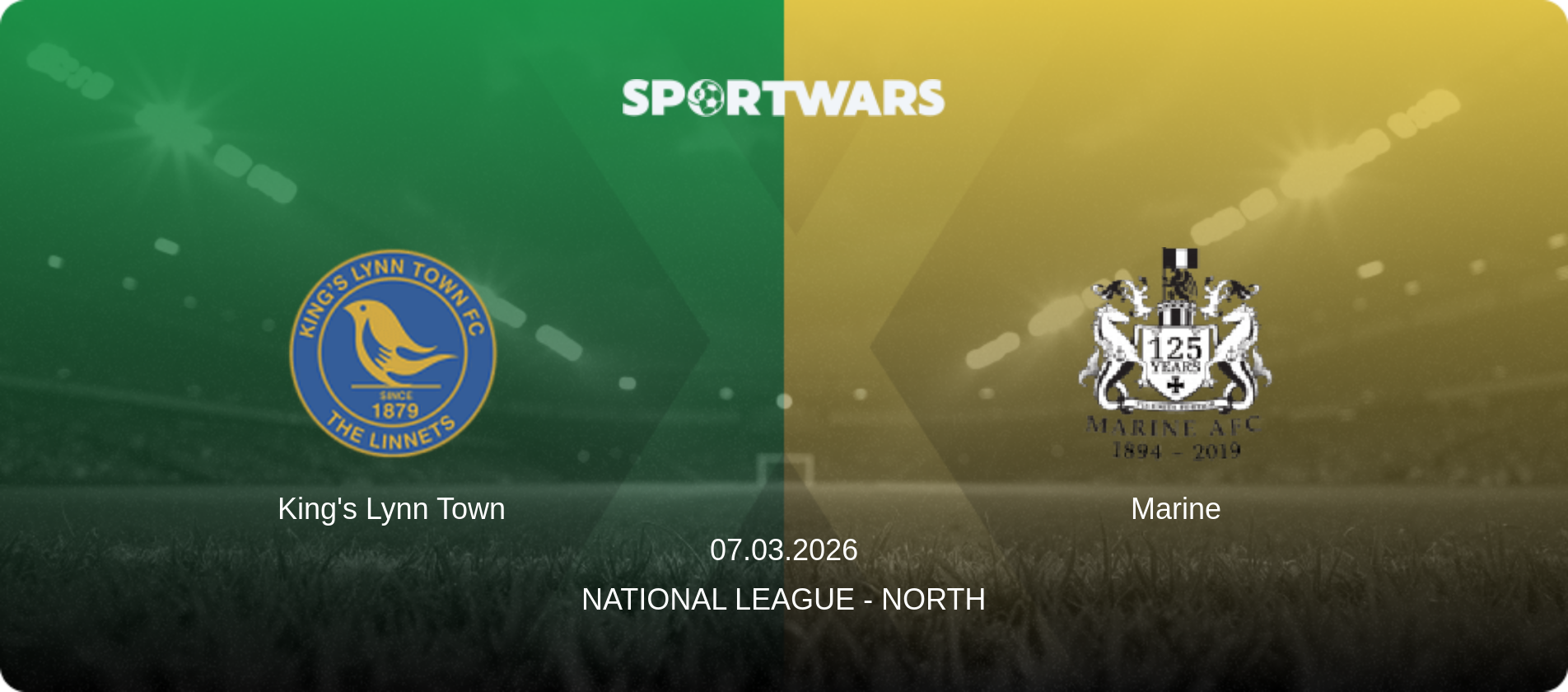 King's Lynn Town — Marine, 07.03.2026 — National League - North (match preview)