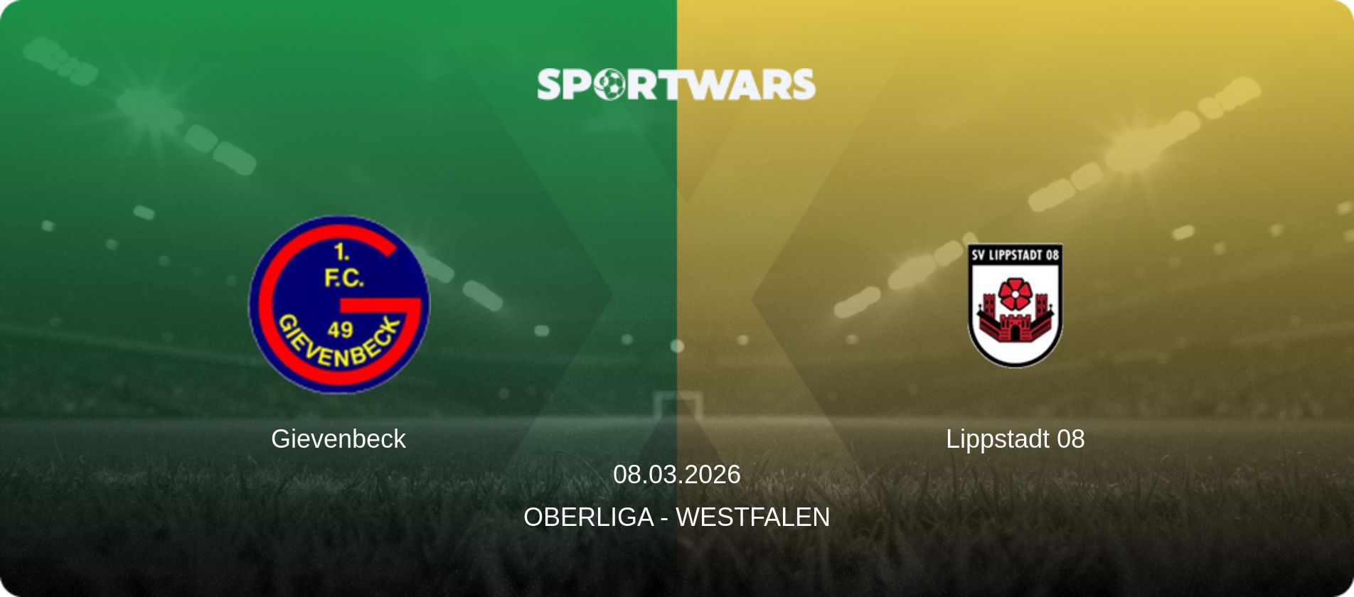 Gievenbeck — Lippstadt 08, 08.03.2026 — Oberliga - Westfalen (match preview)