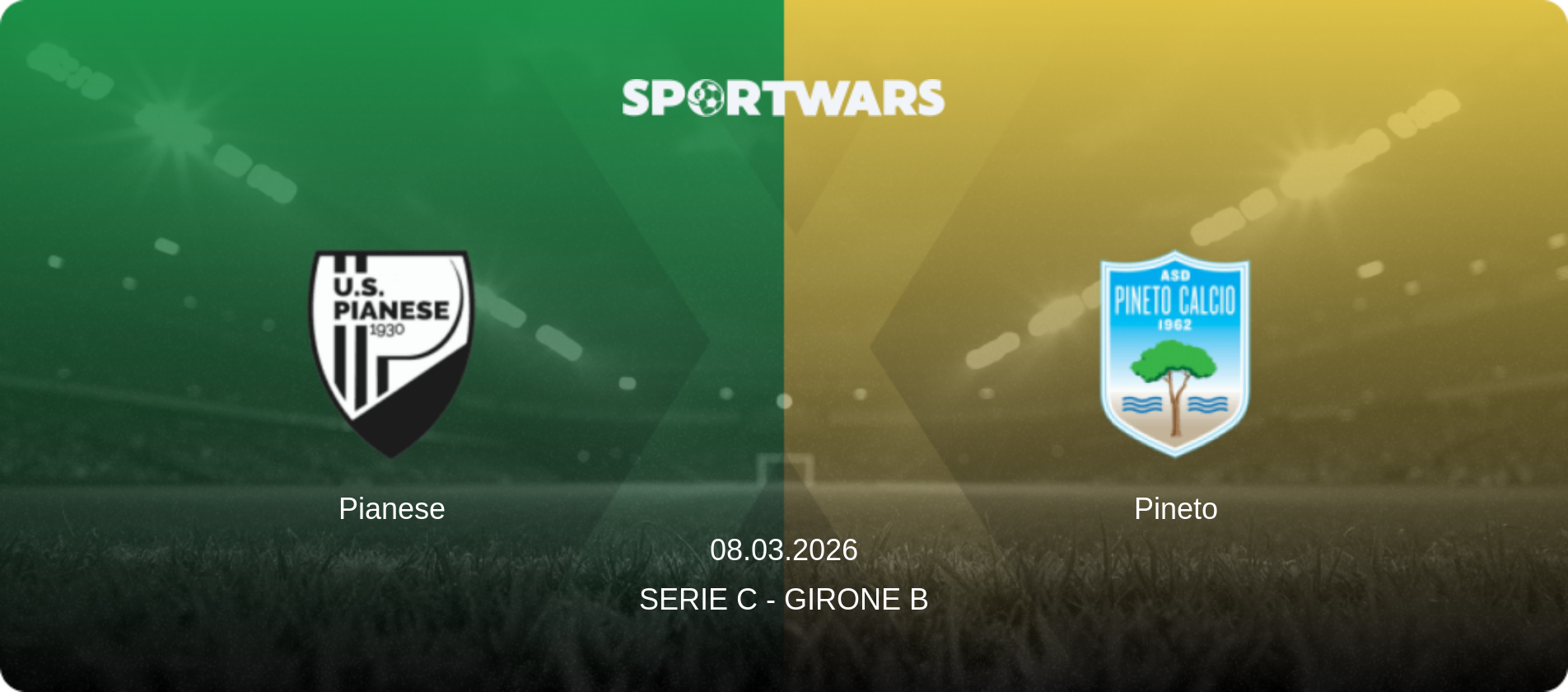 Pianese — Pineto, 08.03.2026 — Serie C - Girone B (match preview)