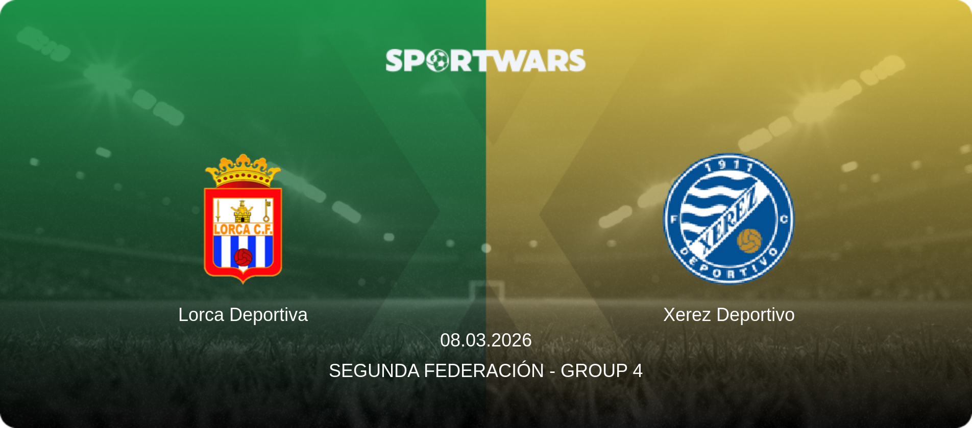 Lorca Deportiva — Xerez Deportivo, 08.03.2026 — Segunda Federación - Group 4 (match preview)